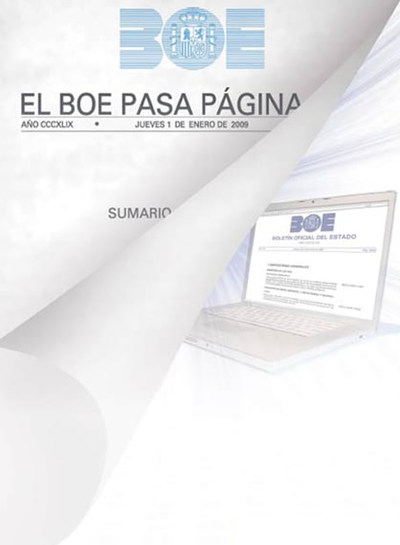El BOE, sólo en Internet