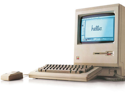 Imagen del Mac que Apple lanzó en 1984