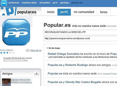Agujero de seguridad en popular.es
