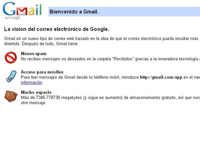 GMail ya no es beta