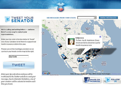 'Tuitea' a tu senador