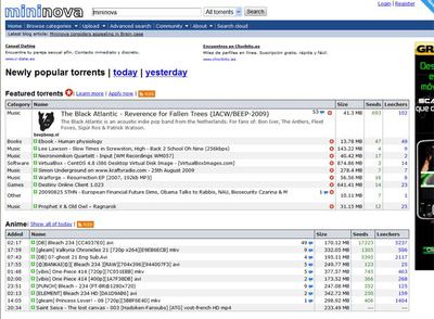 Un tribunal holandés obliga a Mininova a retirar los contenidos con copyright