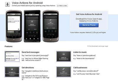 Android se domina con la voz