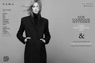 Zara consigue 1.200 pedidos de compra a las pocas horas del lanzamiento de su tienda online