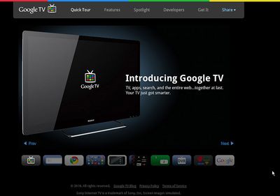 Google TV ya está en la Red