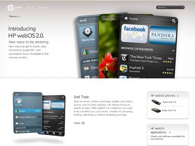 HP webOS 2.0, el nuevo sistema operativo para Palm