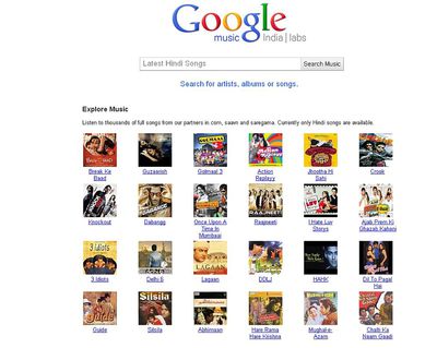 Google Music se estrena en India