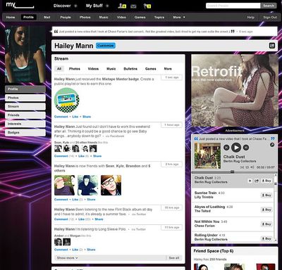 MySpace se rediseña