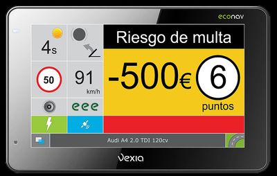 Un GPS para respetar los nuevos radares