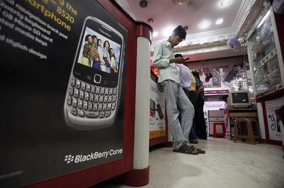 La avería de Blackberry se extiende a EE UU, Canadá y México