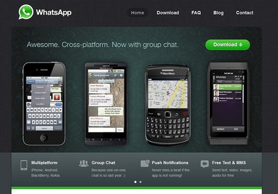 Caída del servicio de mensajería WhatsApp